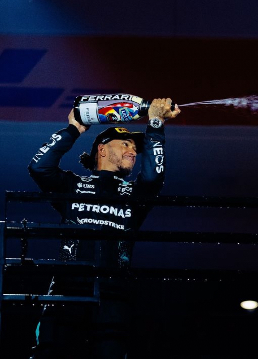 Lewis Hamilton, 2024 Las Vegas Grand Prix. Mercedes-AMG PETRONAS F1/Mercedes-AMG